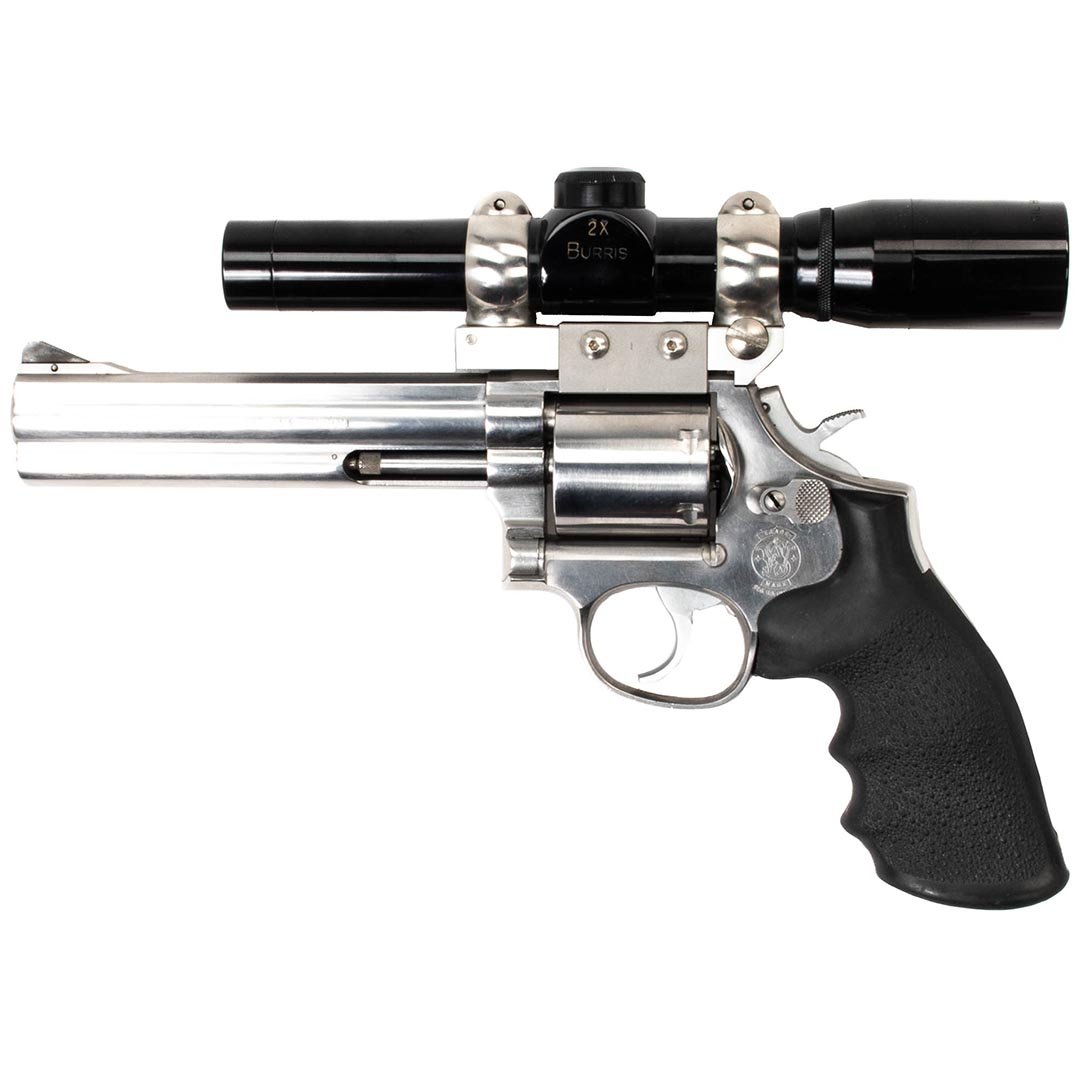 SMITH & WESSON 686-3 + BURRIS 2X HANDGUN SCOPE